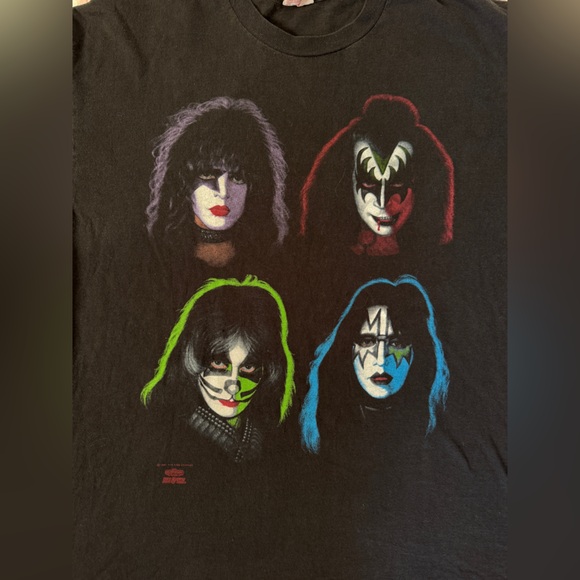 Vintage Kiss 1991 Band T-shirt - Picture 2 of 5